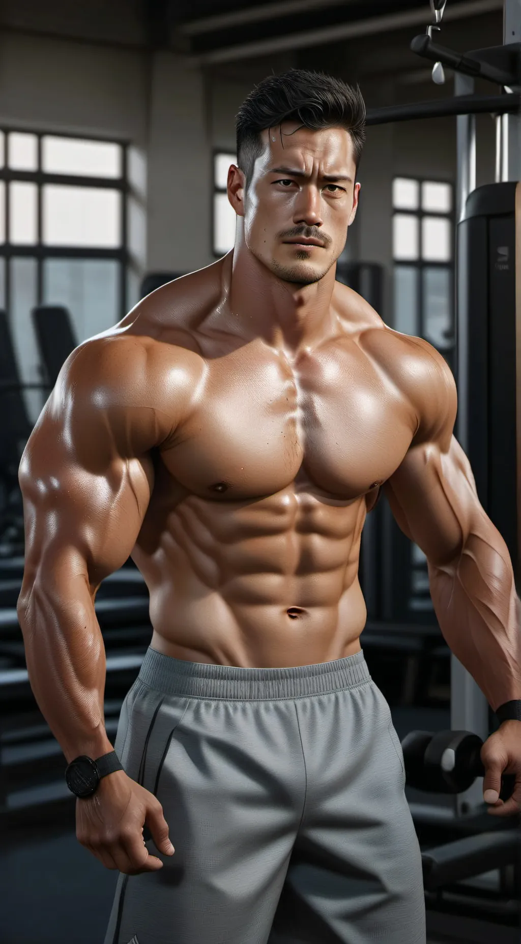 ai character: Evan background