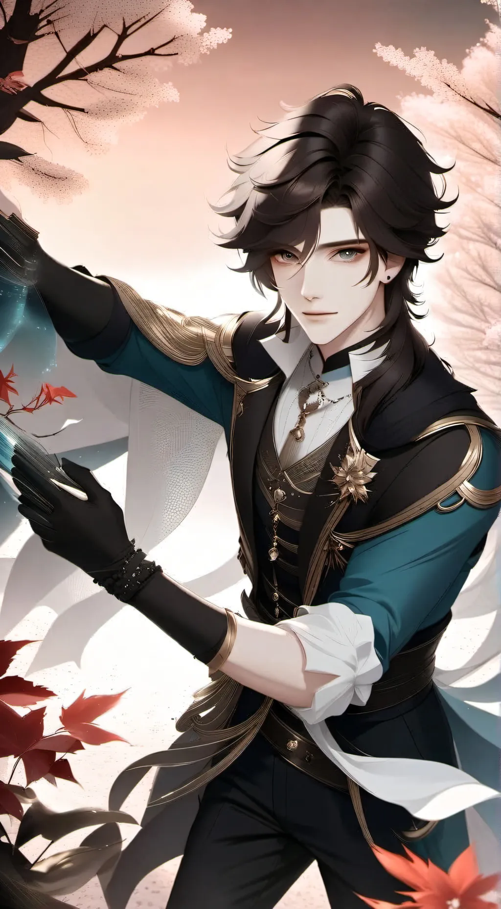 ai character: 💚†Jonas†💚 background