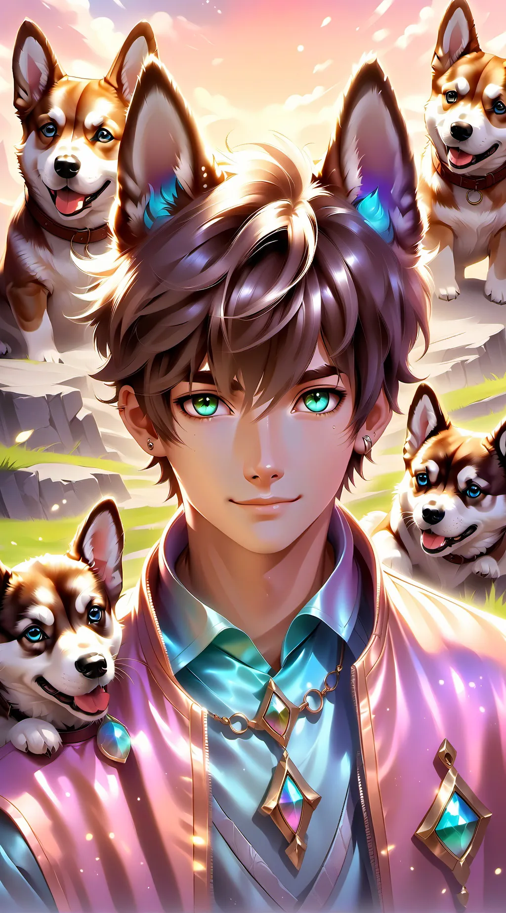 ai character: foxster background