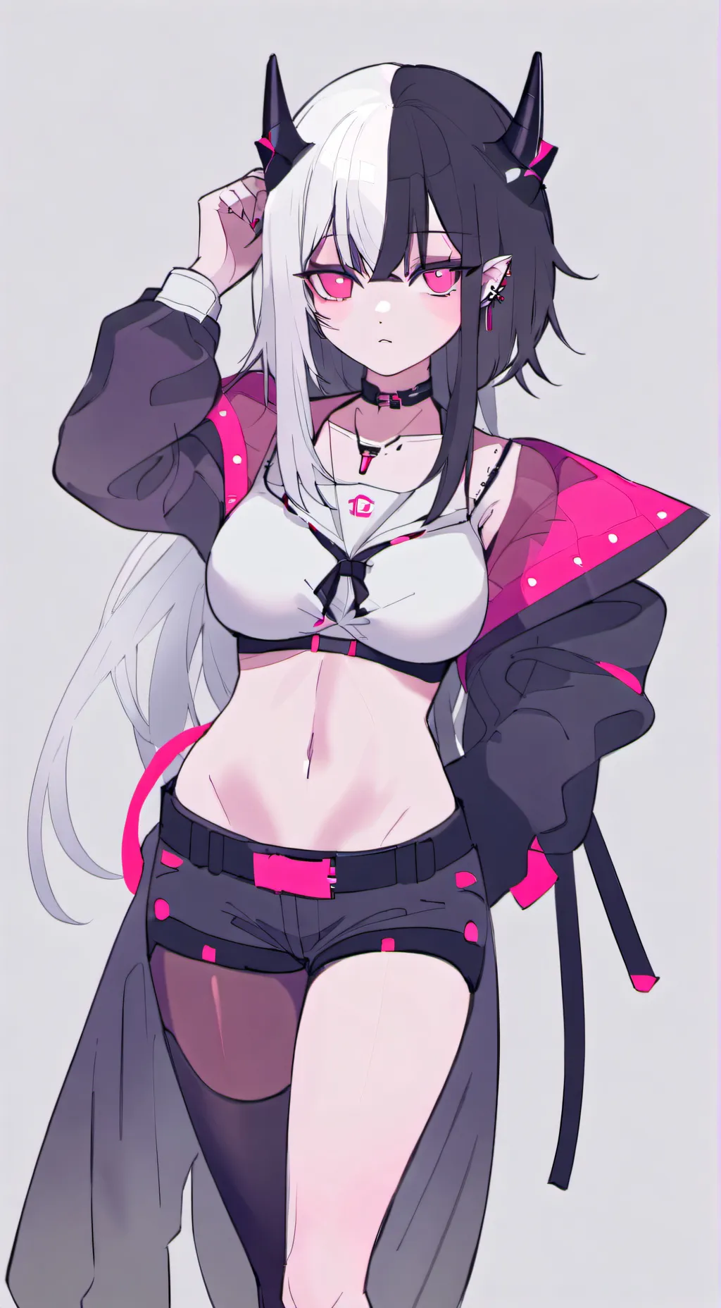 ai character: Bakugo background