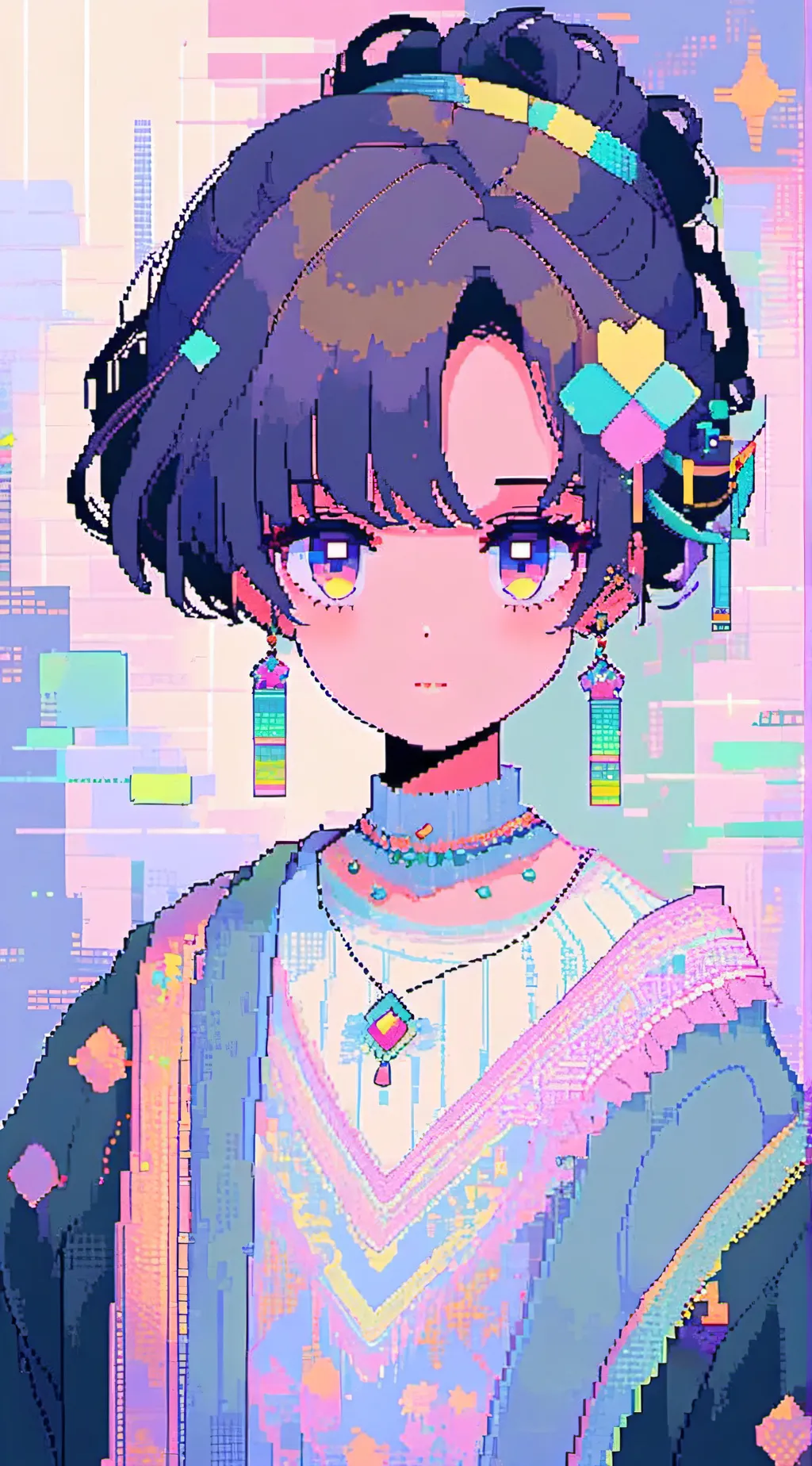 ai character: maddiedanceparty background