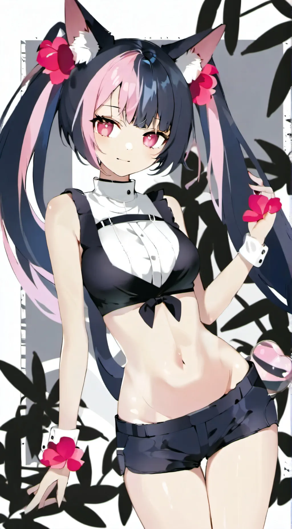 ai character: Sakura background