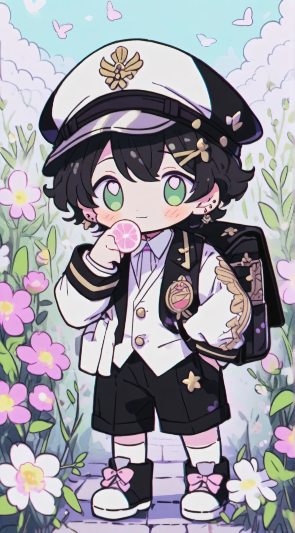 ai character: Alo background