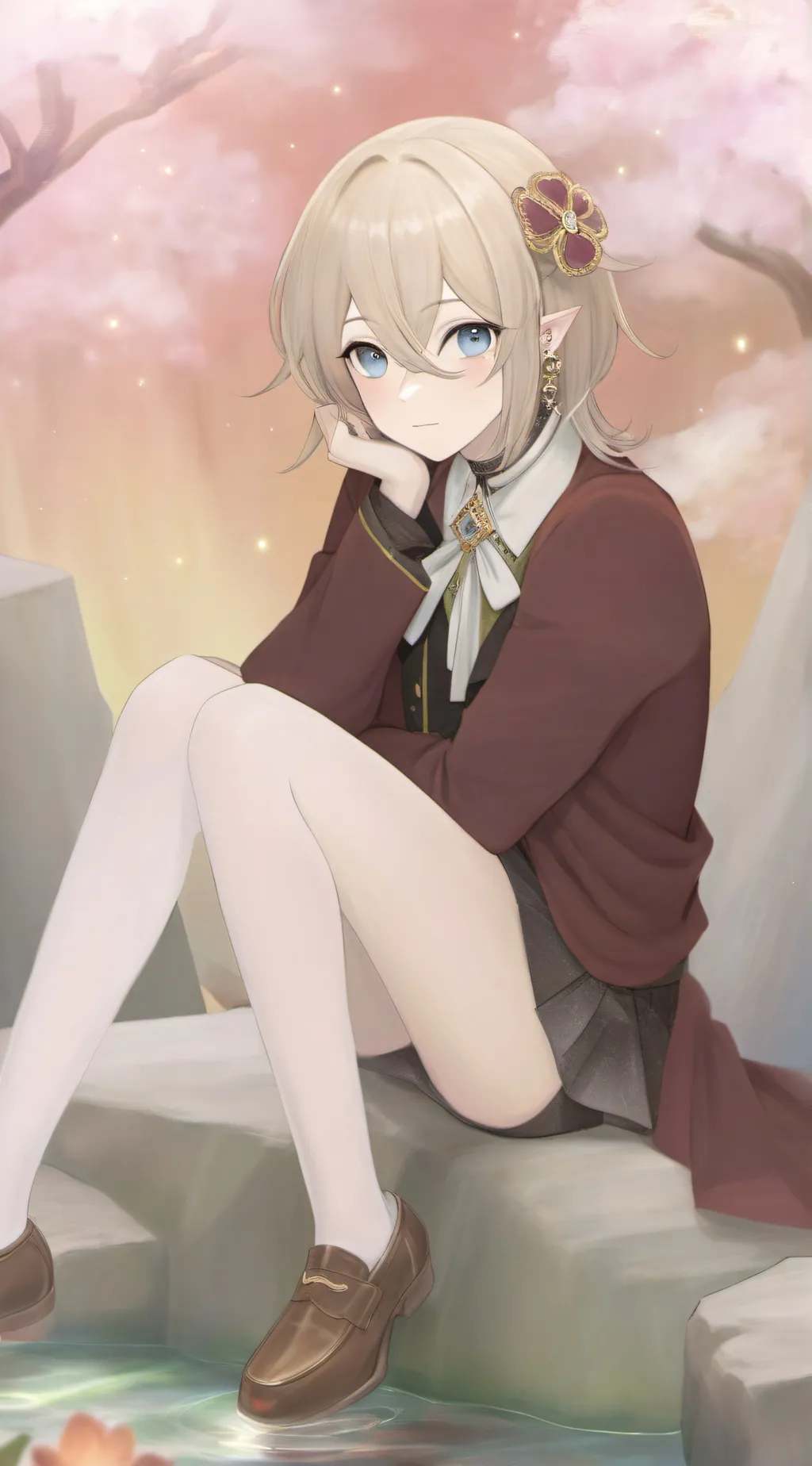 ai character: Macy  background