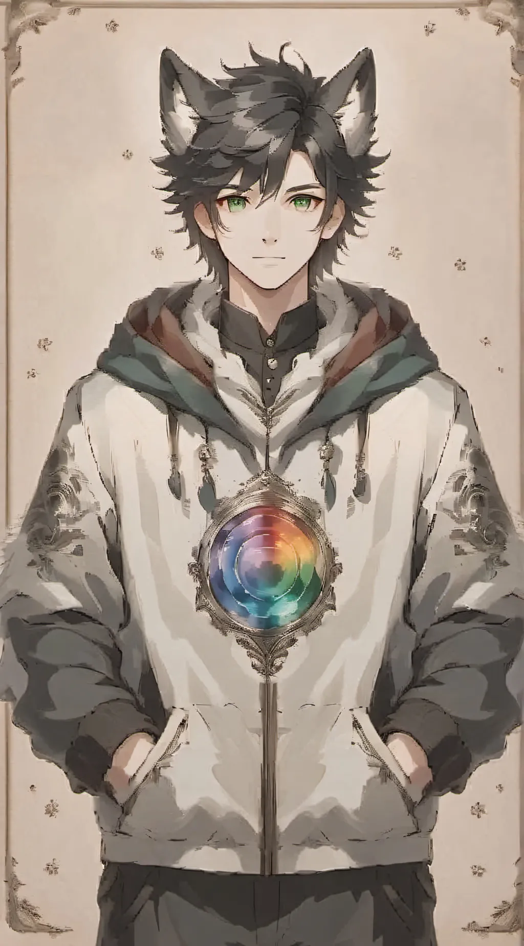 ai character: Mason  background