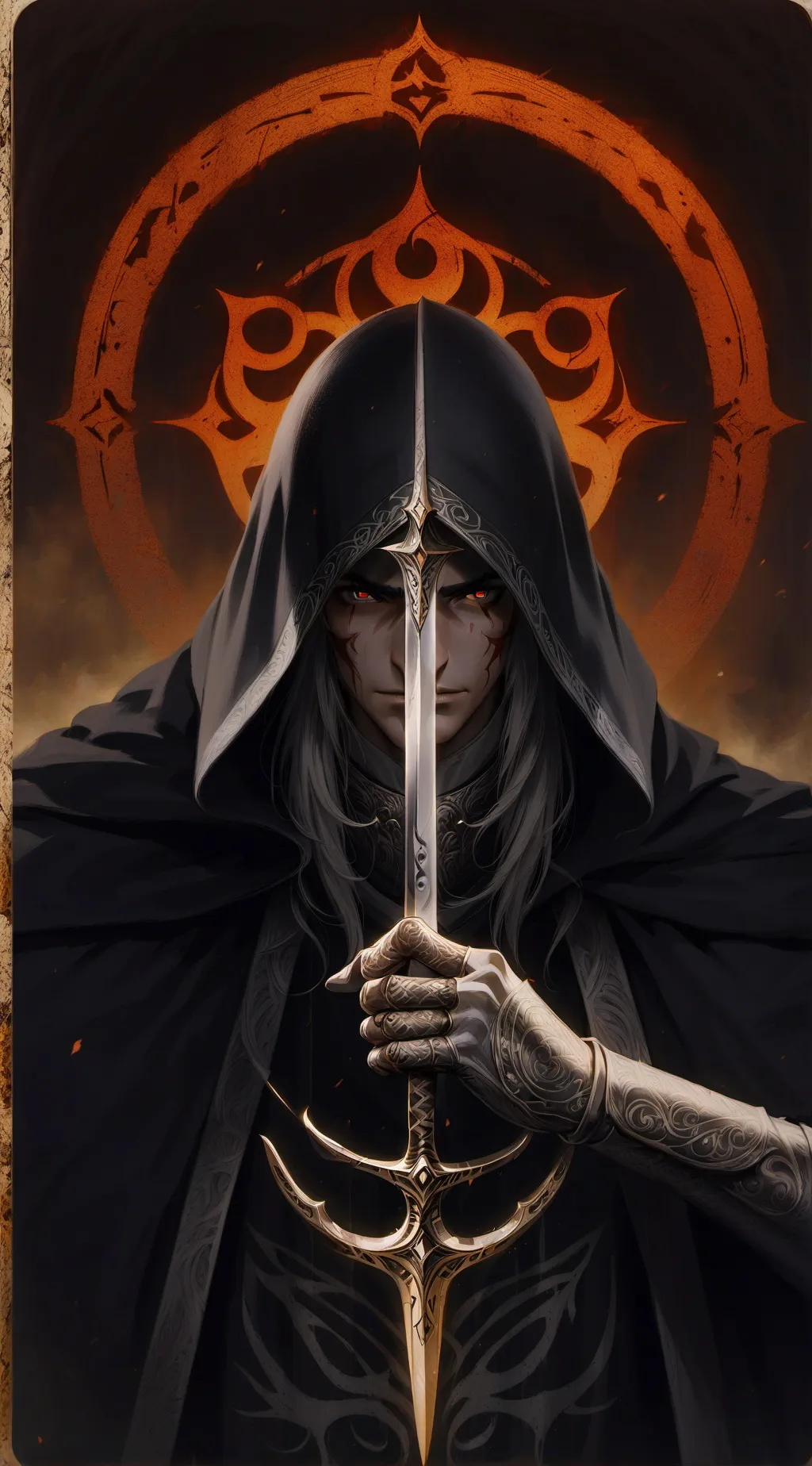 ai character: Lord held background