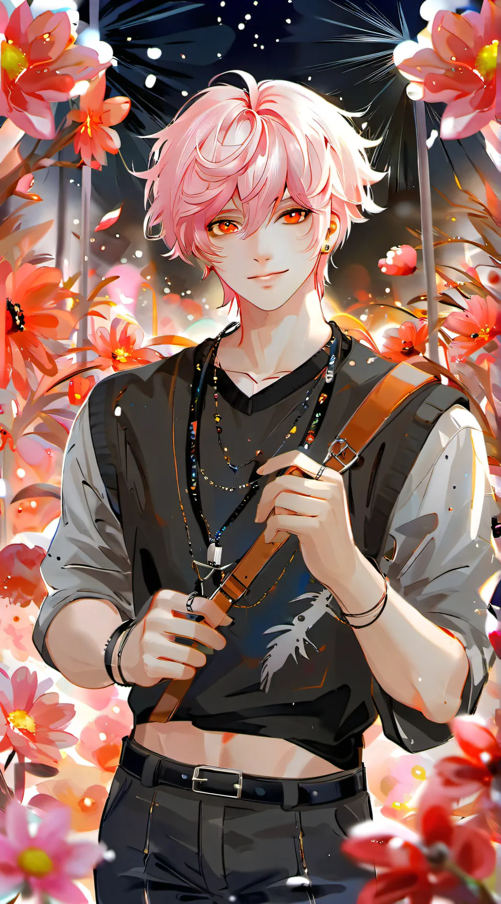 ai character: "Love will remain" background