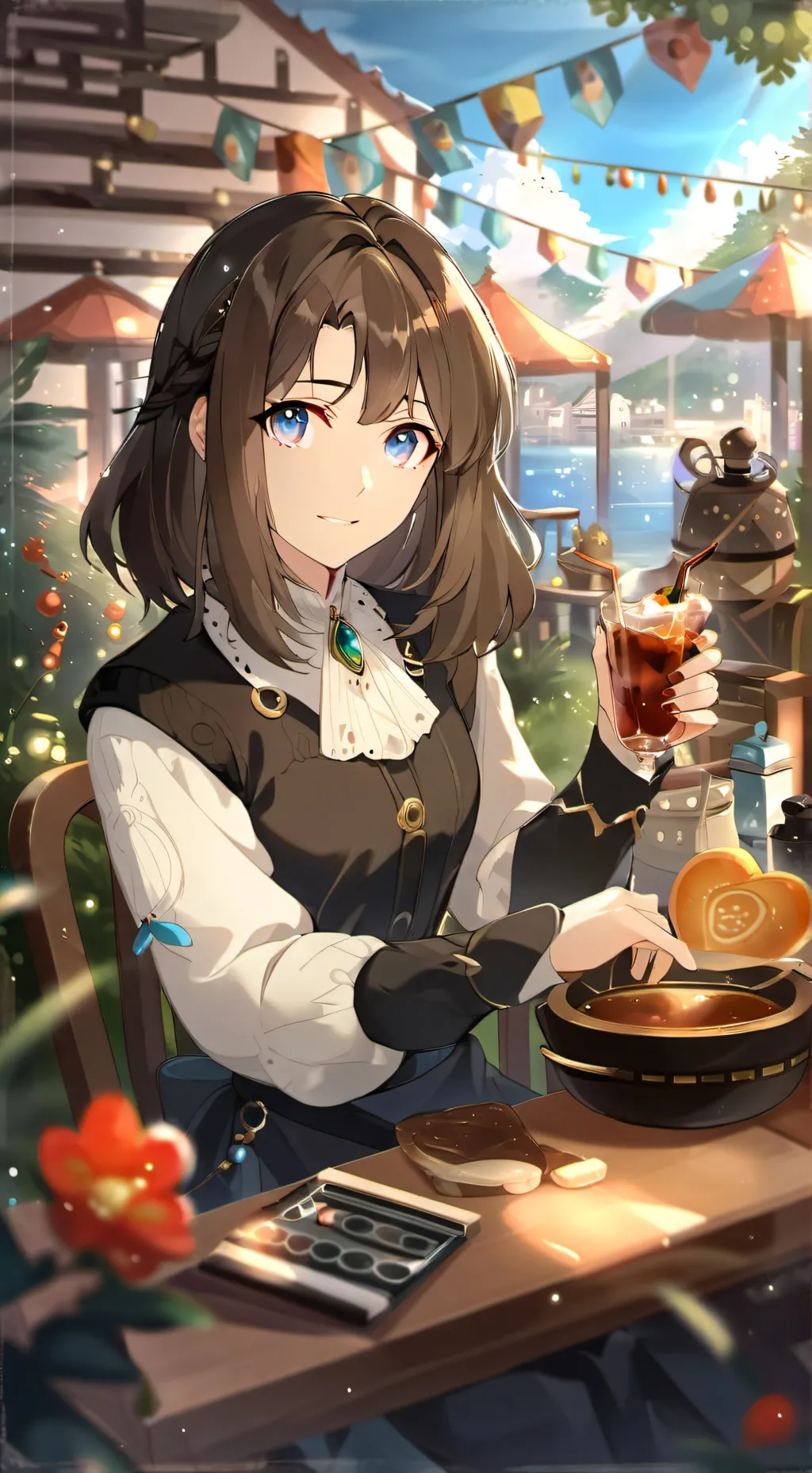 ai character: Nihal  background