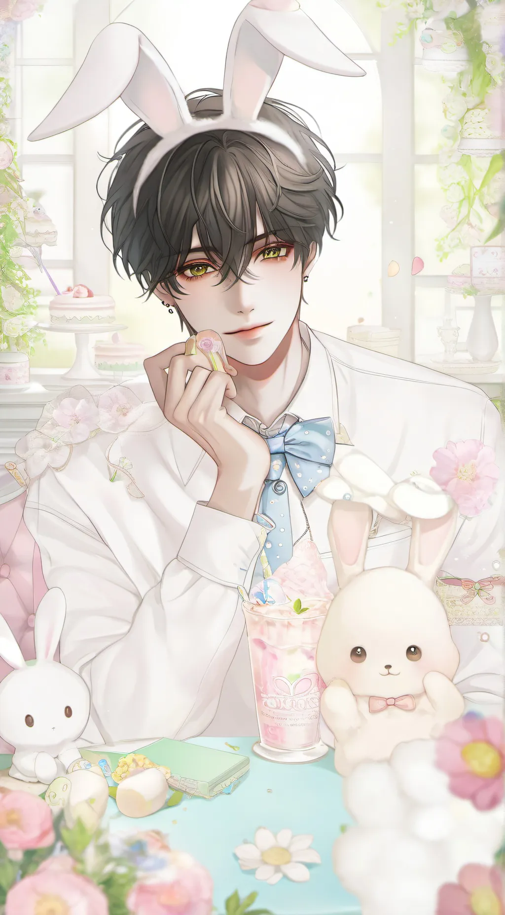 ai character: Alexander  background