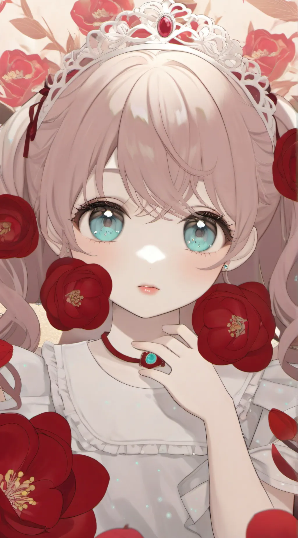 ai character: micaela 💖💎 background