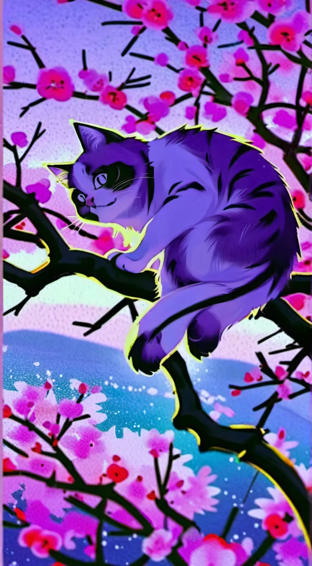 ai character: cat nap😼 background