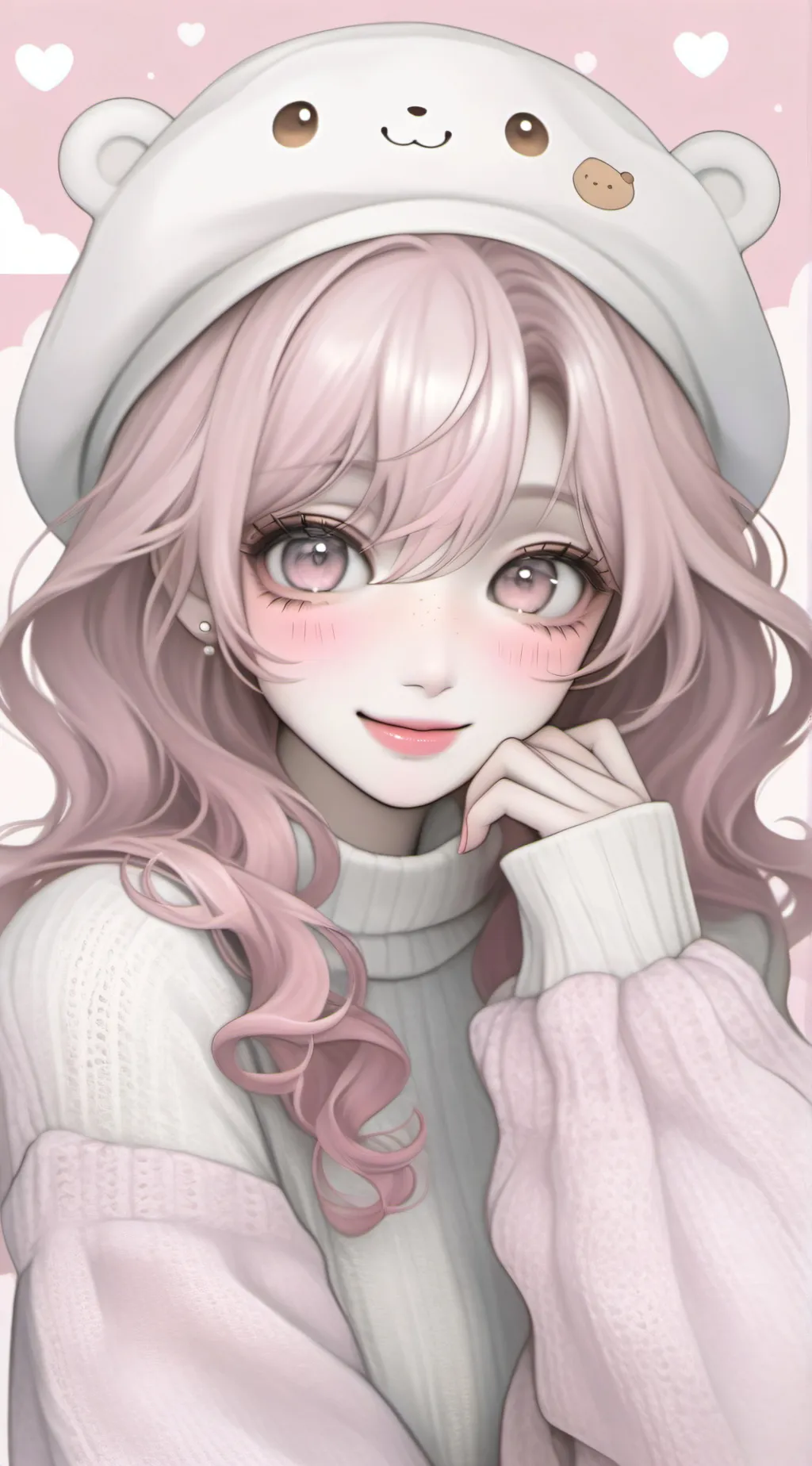 ai character: Mika 🍡 background