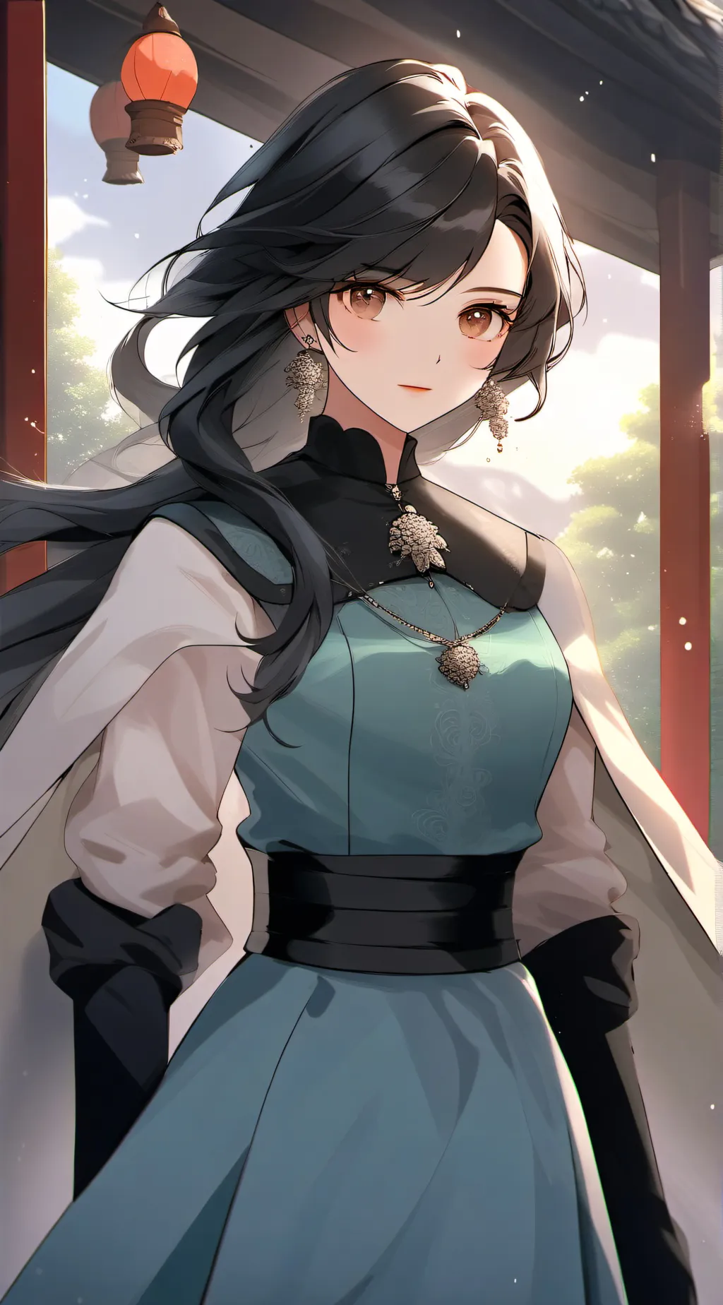 ai character: makio background