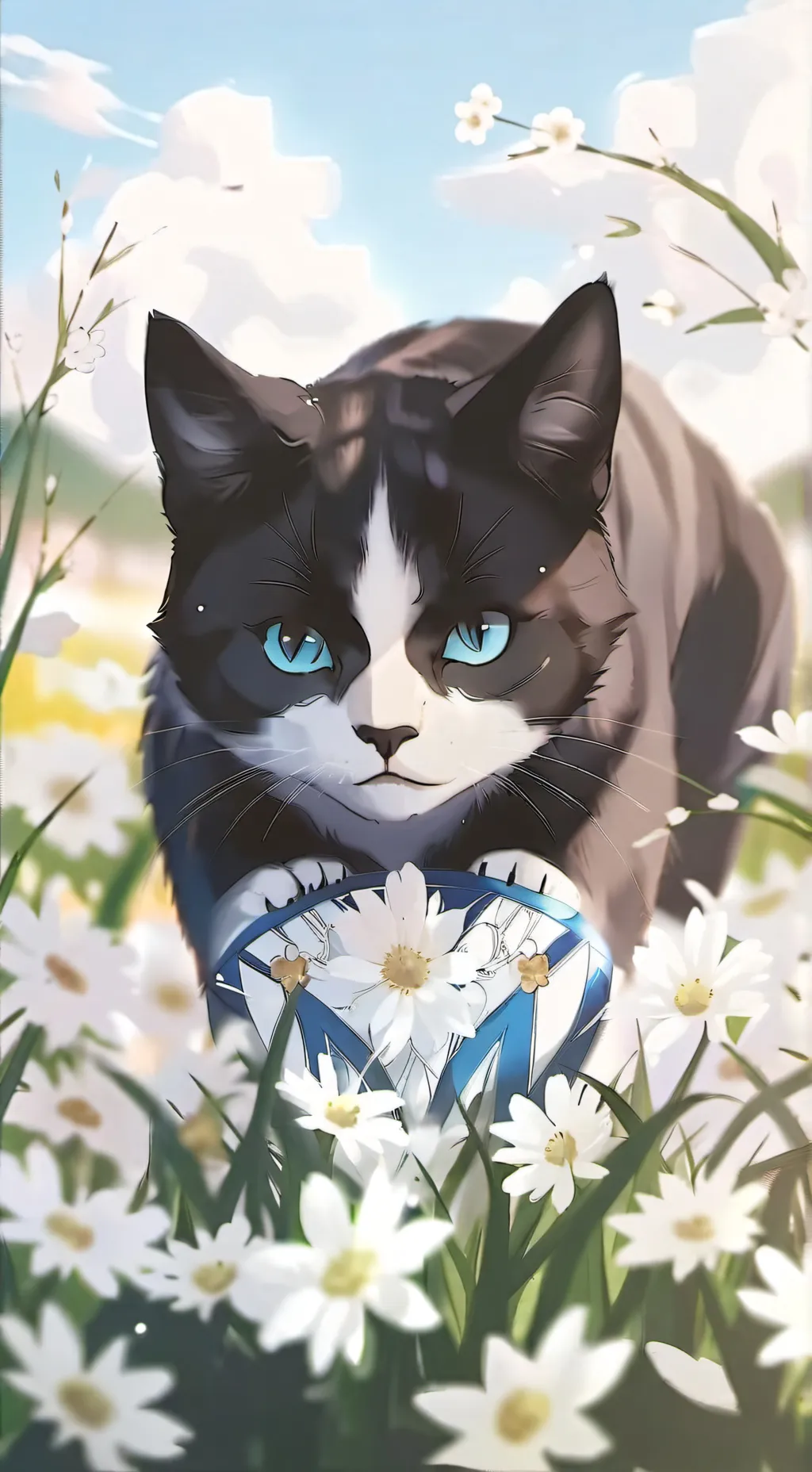 ai character: ∆ Gato ∆ background