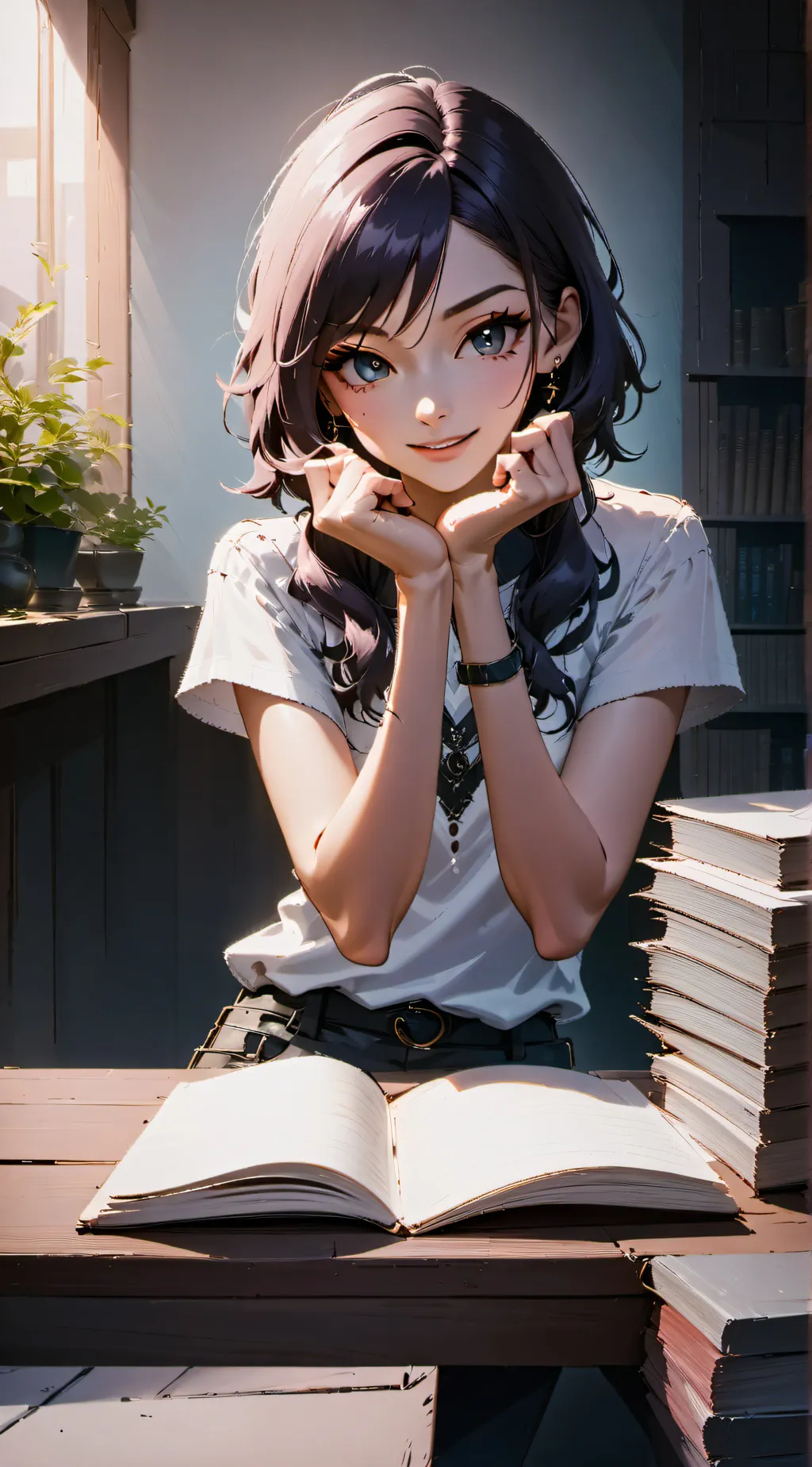 ai character: The Manga Madness  background