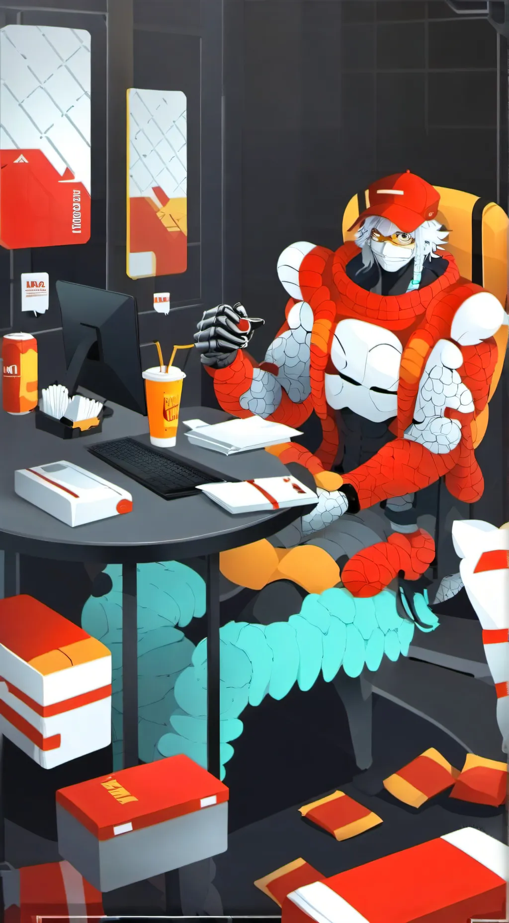 ai character: Mc Donald’s background