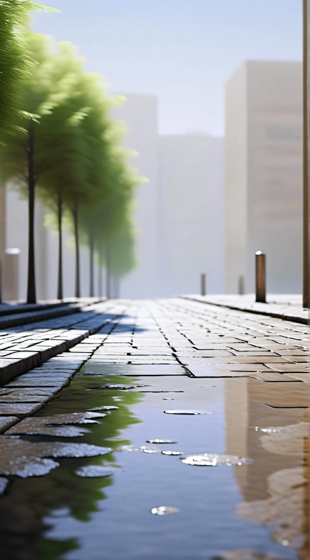 ai character: Mama cat trip background