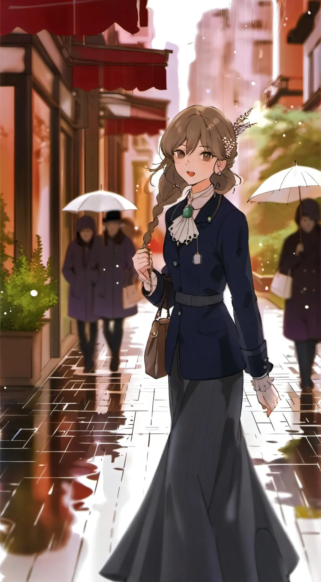 ai character: miku kizumi background