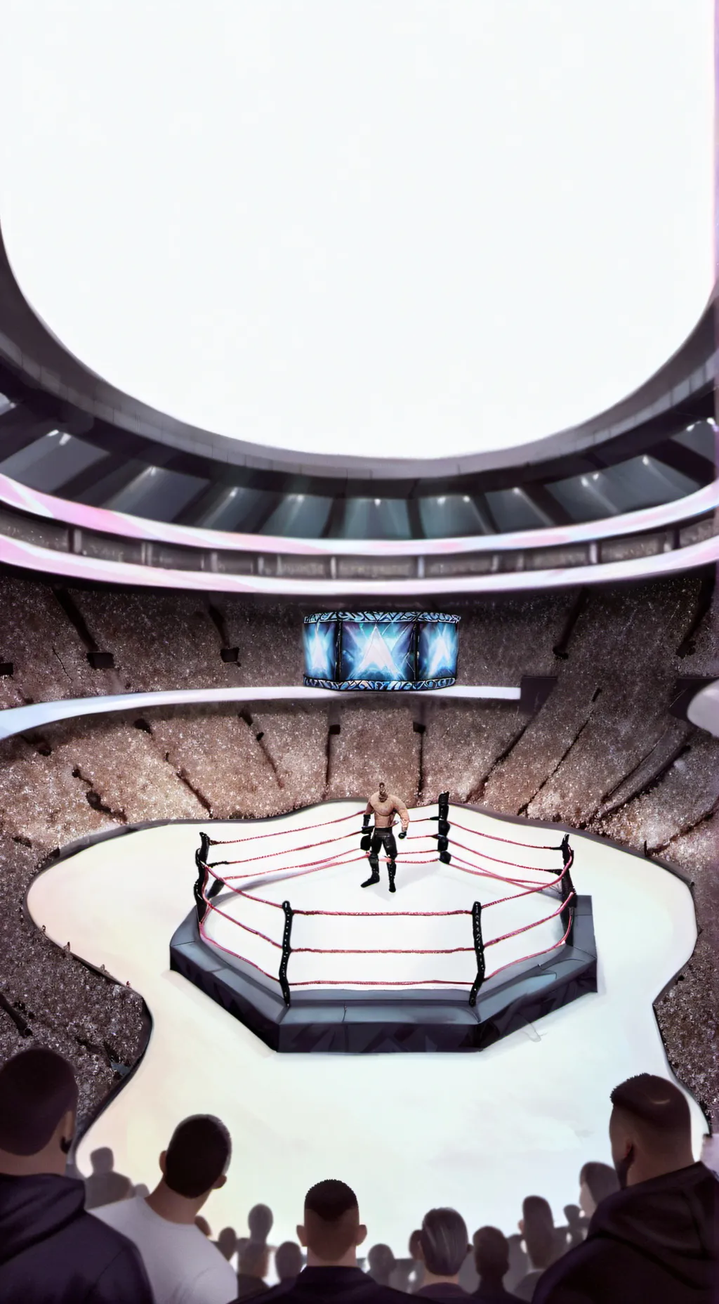 ai character: WWE background