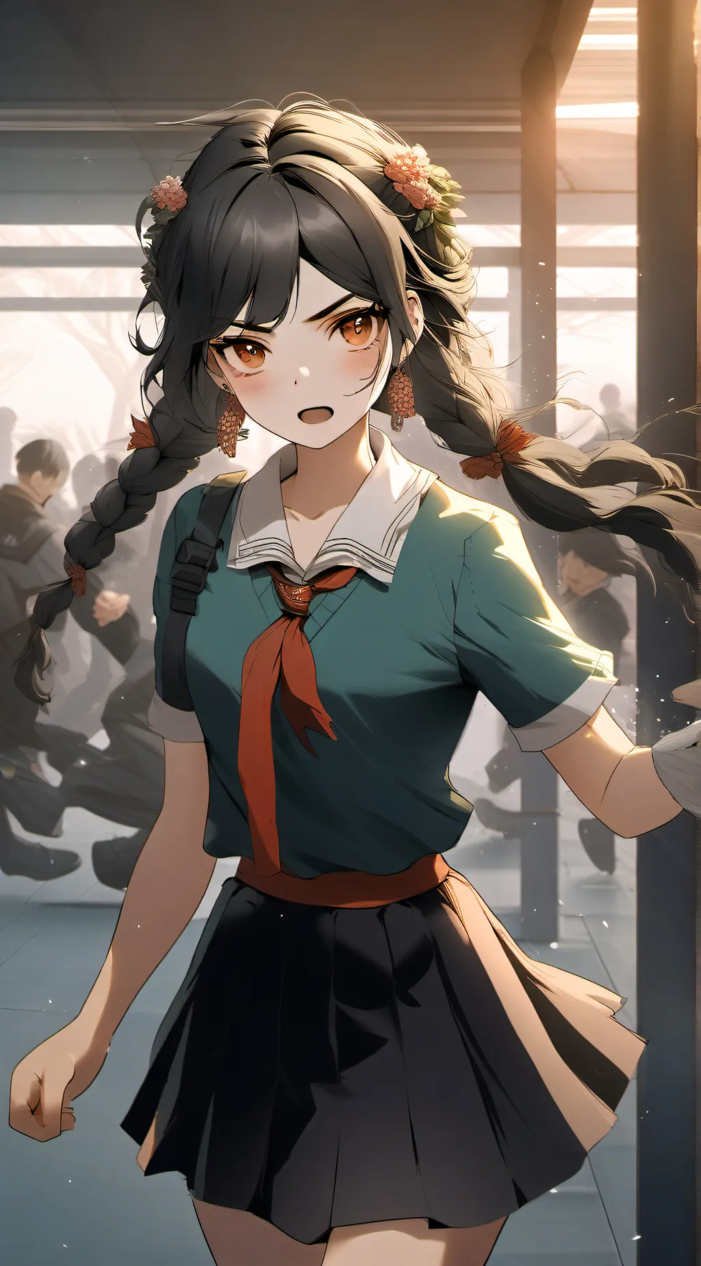 ai character: Люси background