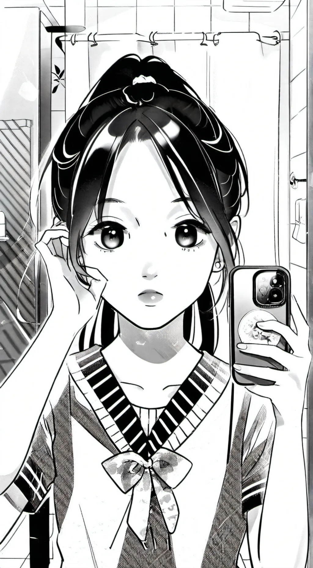 ai character: Lana  background