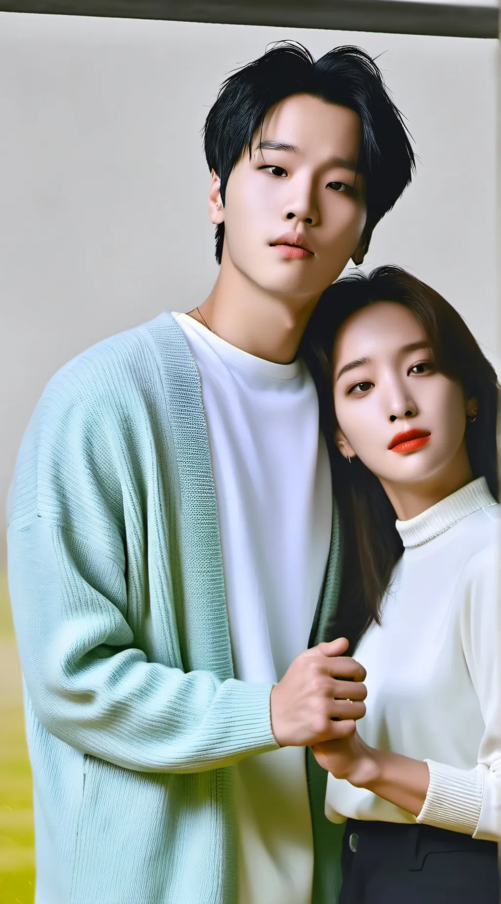 ai character: jikook_andkoomin.& background