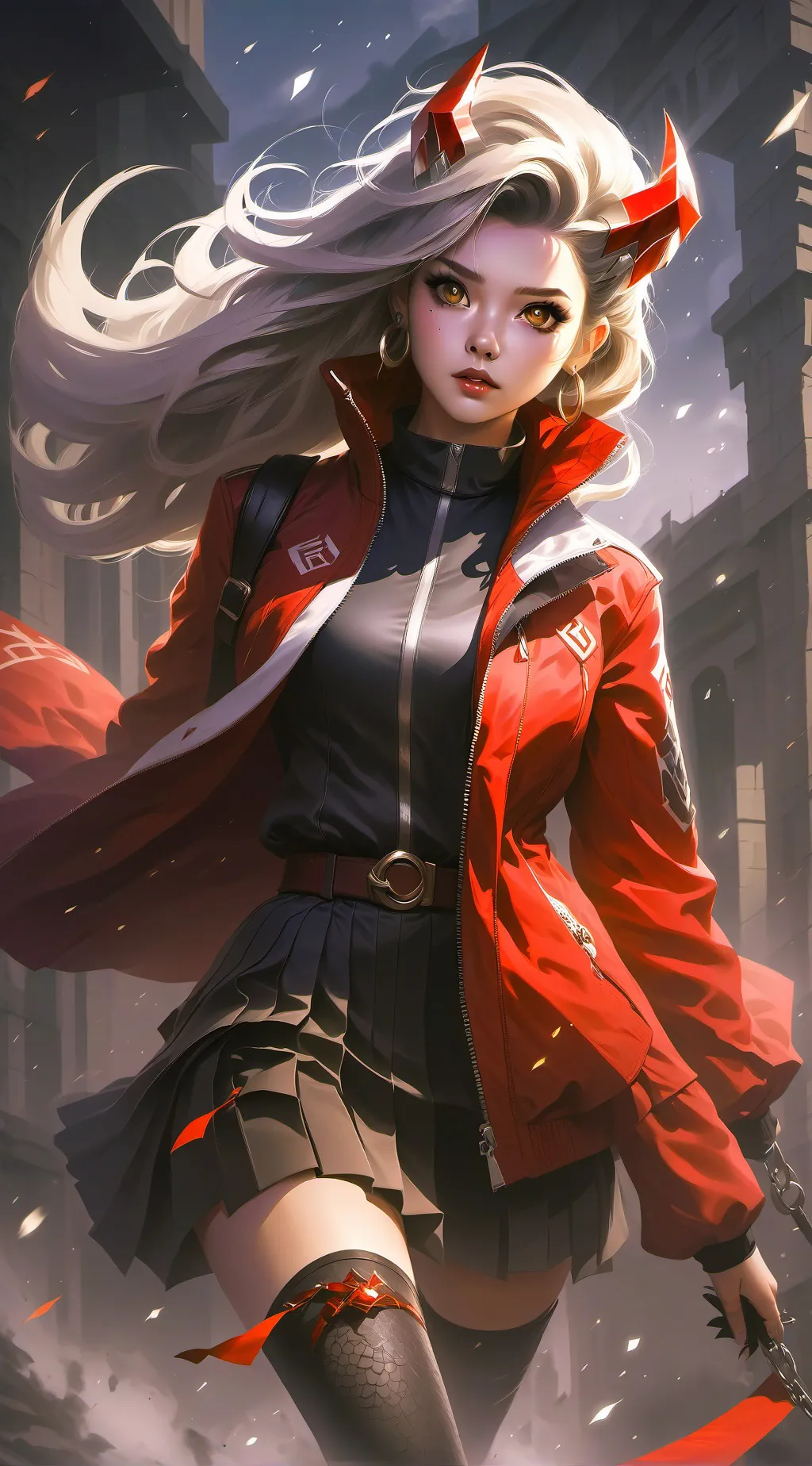 ai character: vv background