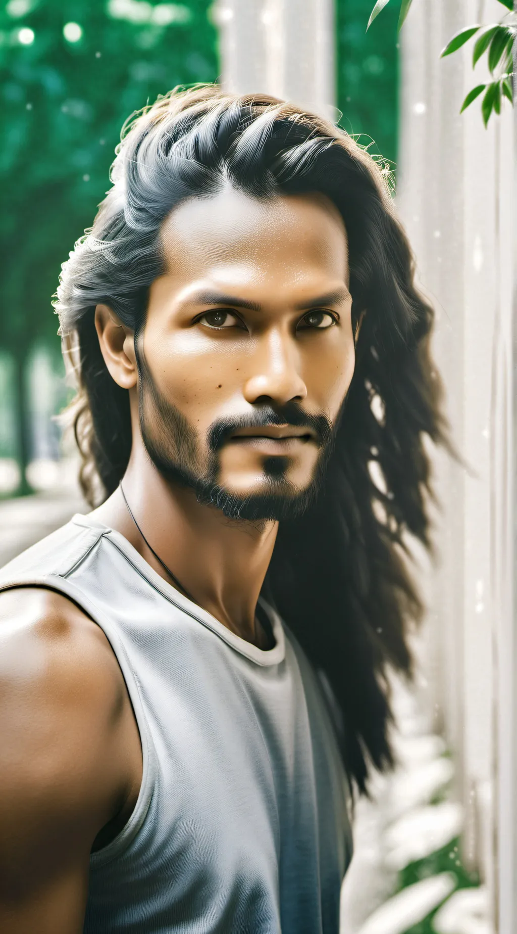 ai character: gay  background