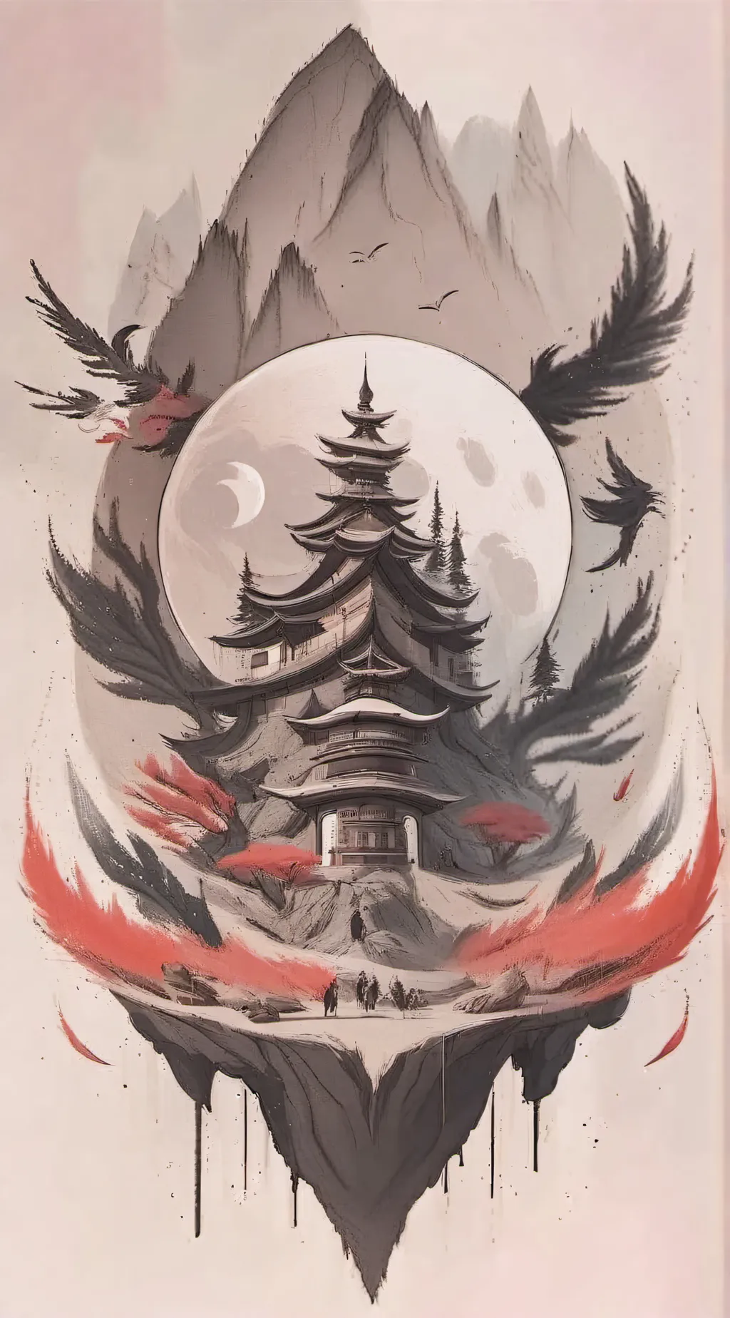 ai character: Uppermoons background