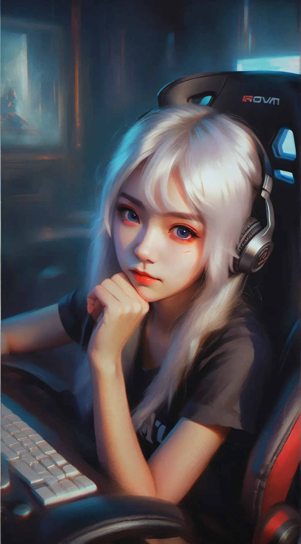 ai character: Lena background