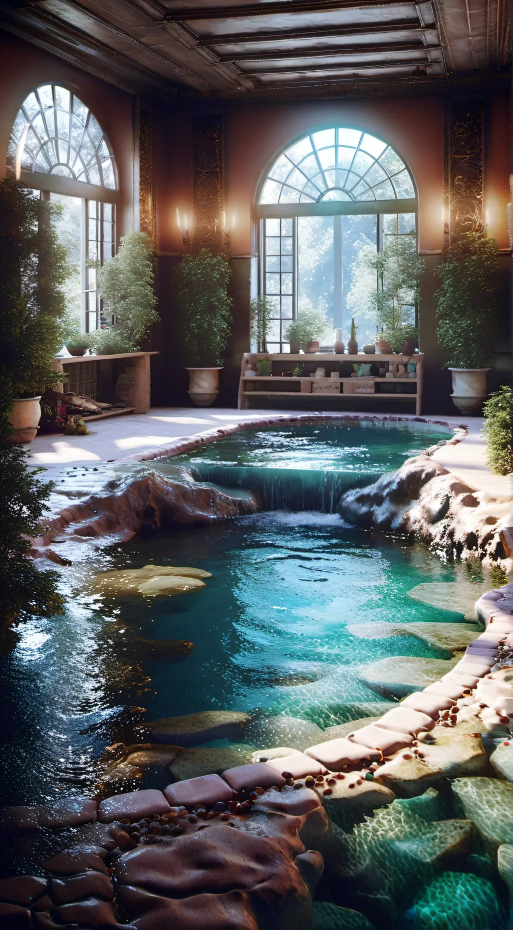 ai character: Swimming Classes background