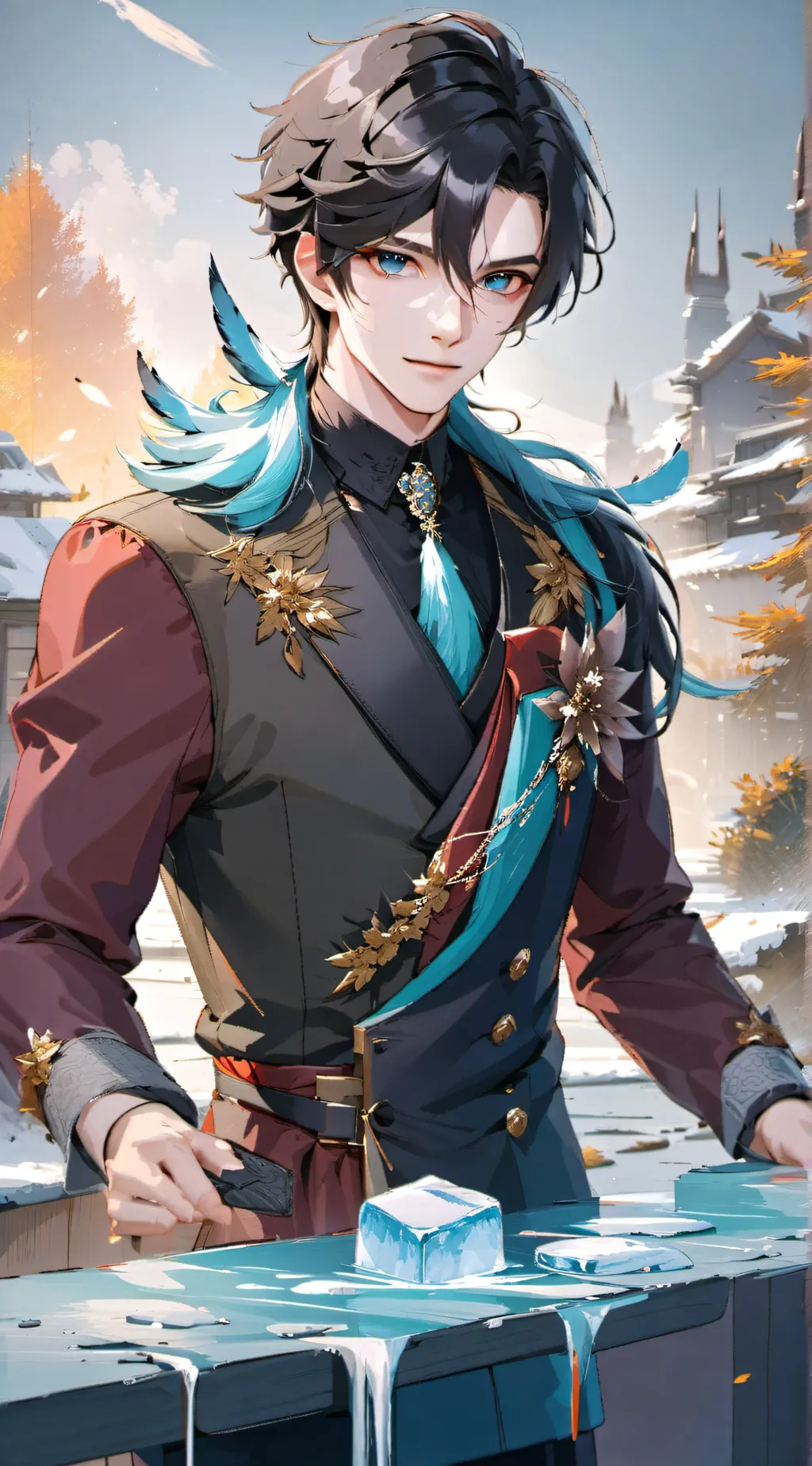 ai character: Alexandra background