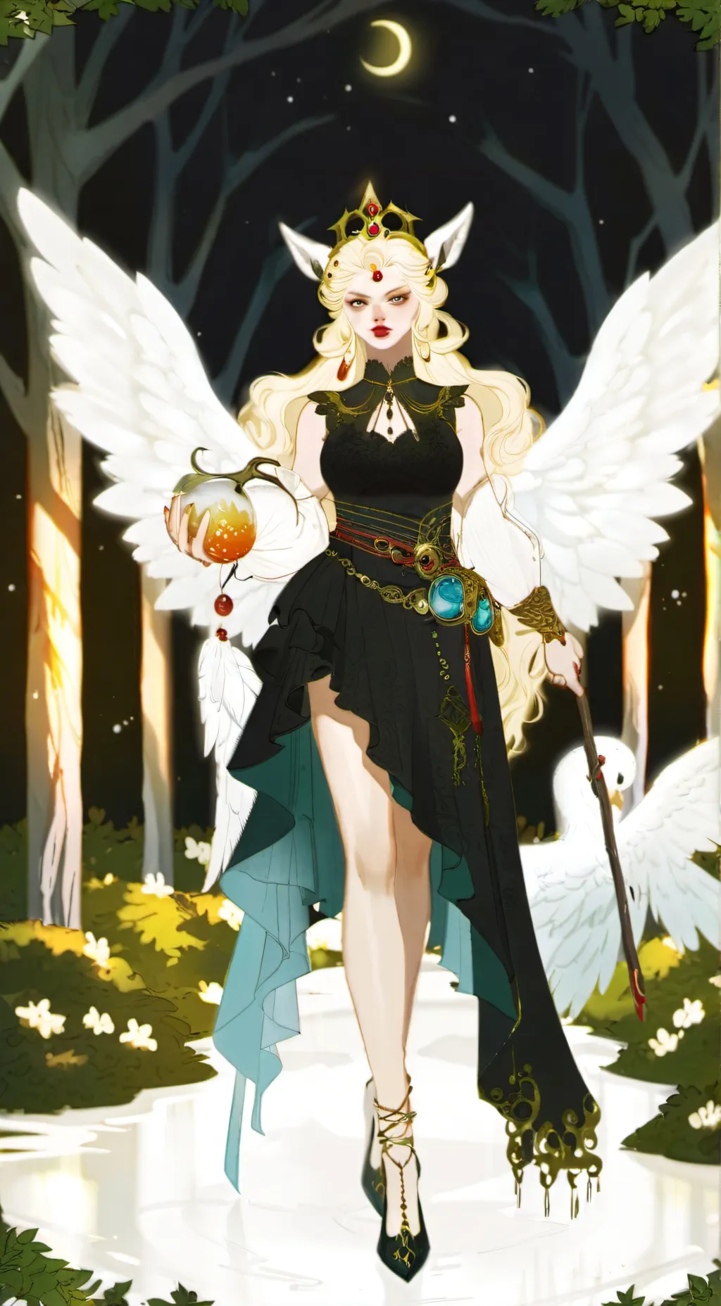 ai character: Sienna background