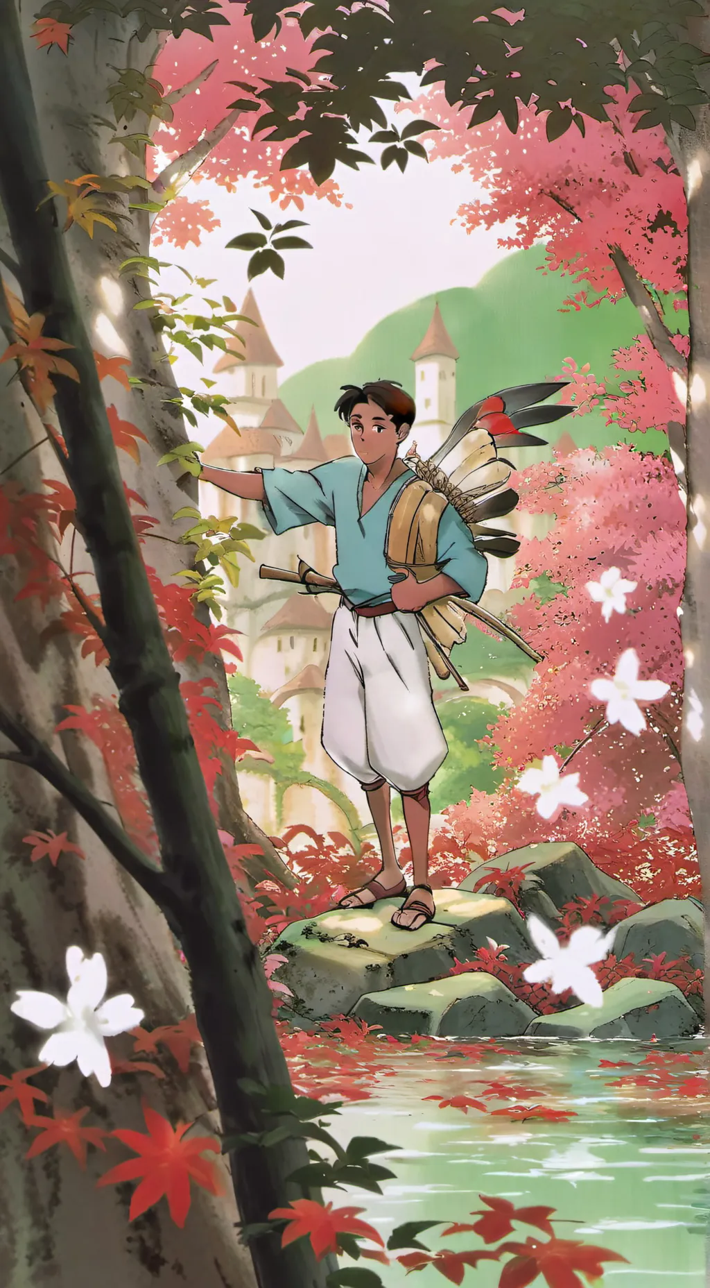 ai character: Disney Boys background