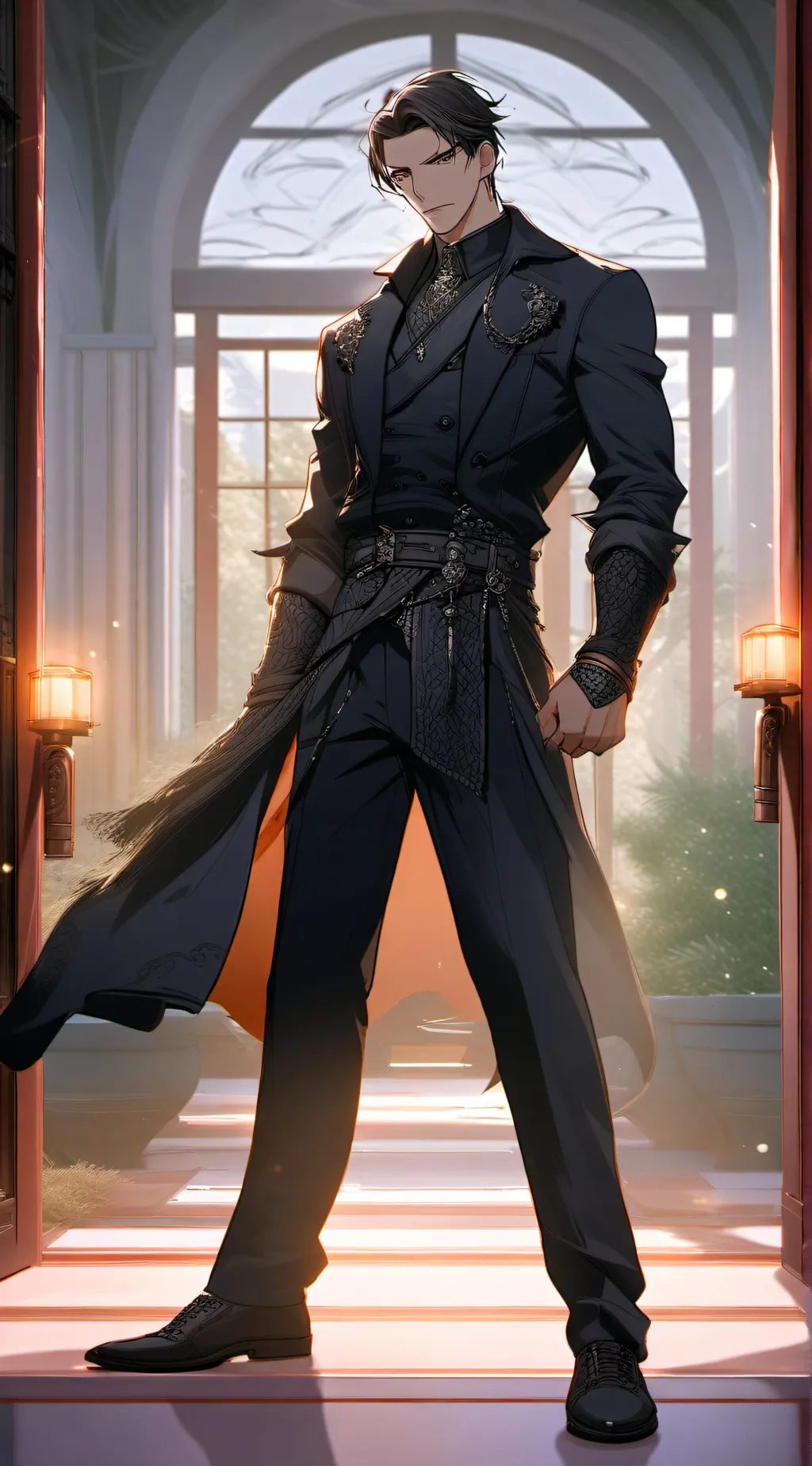 ai character: Max background