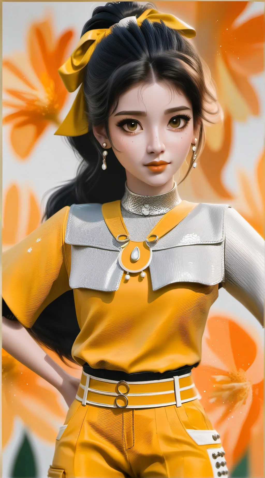 ai character: × Jennie × background