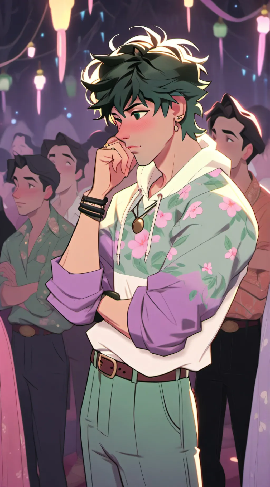 ai character: moew background