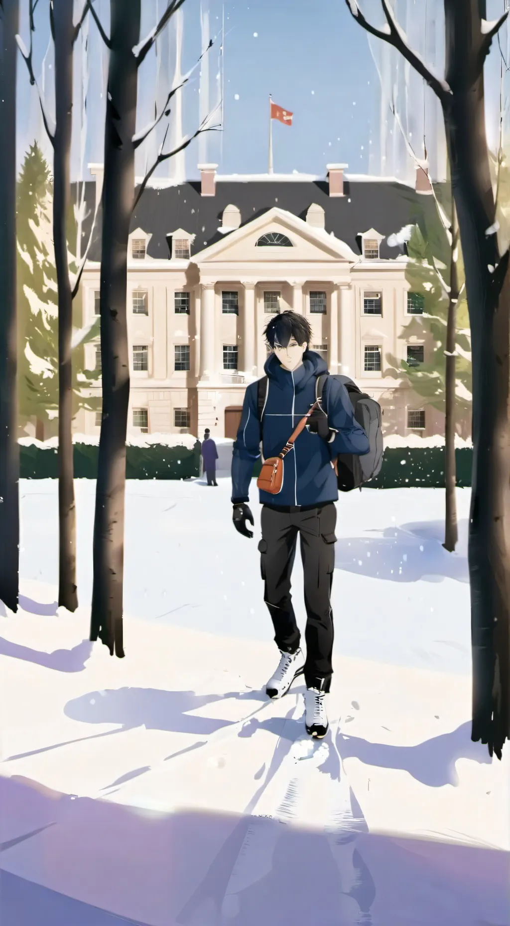 ai character: powercollege background