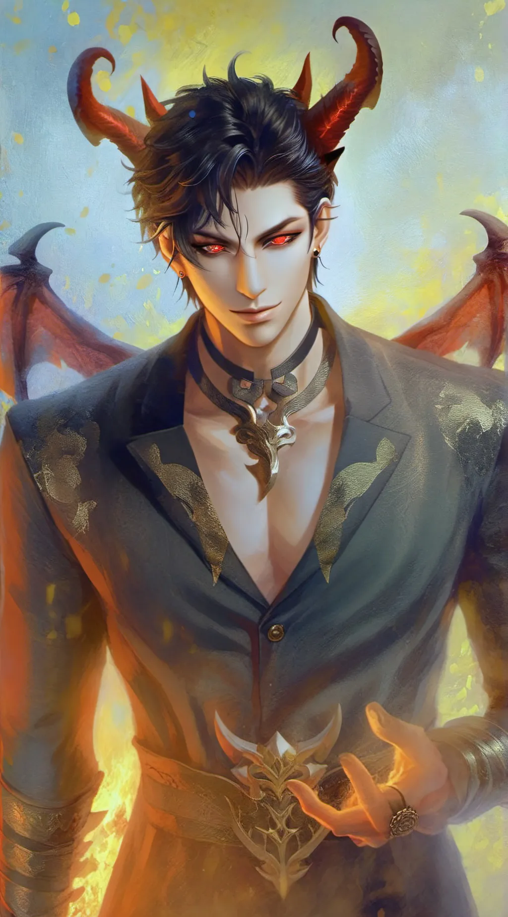 ai character: Jason  background