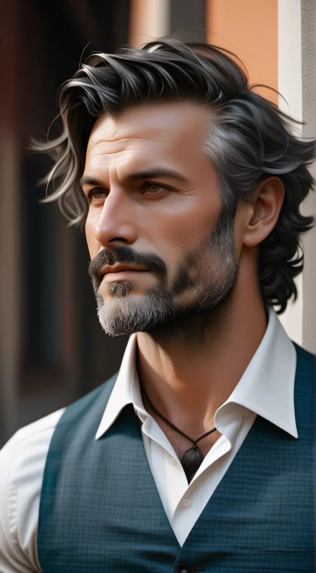 ai character: damon background