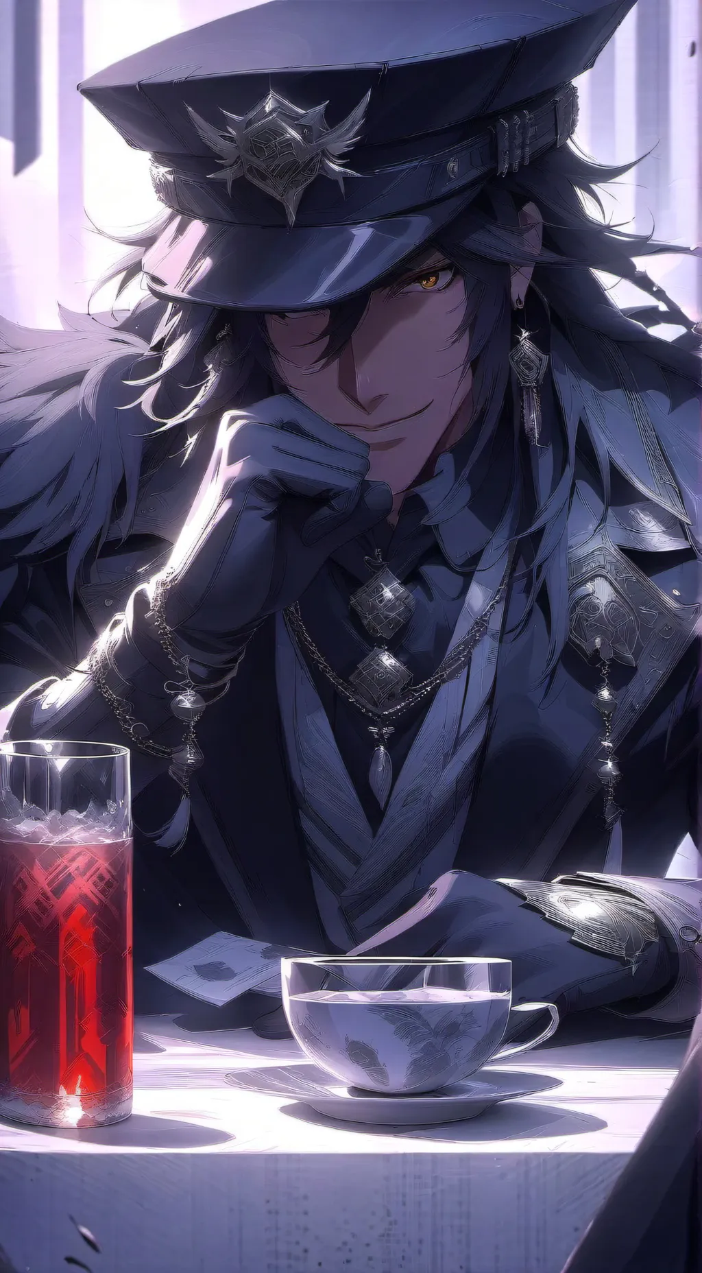 ai character: Jax Justice  background