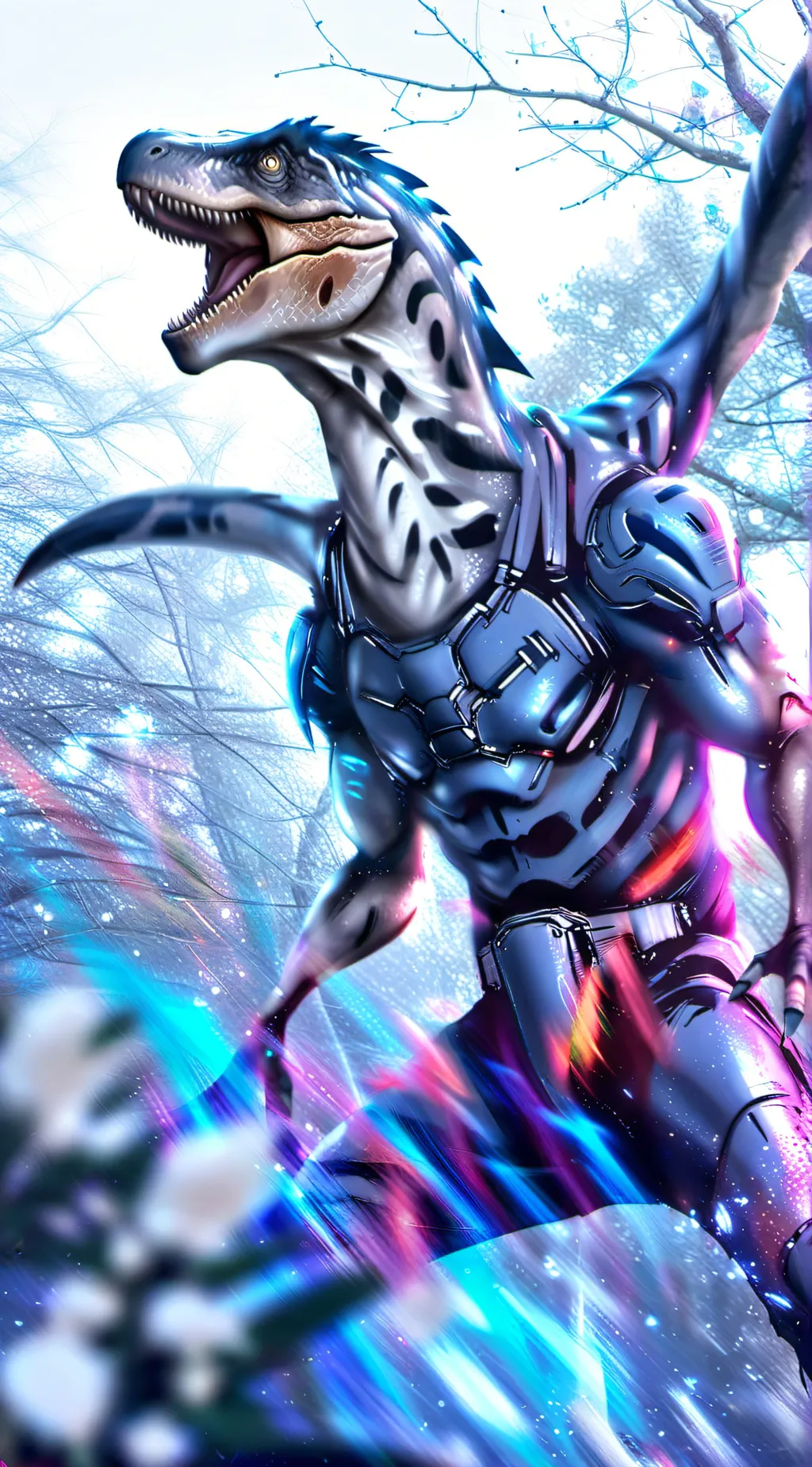 ai character: raptor background