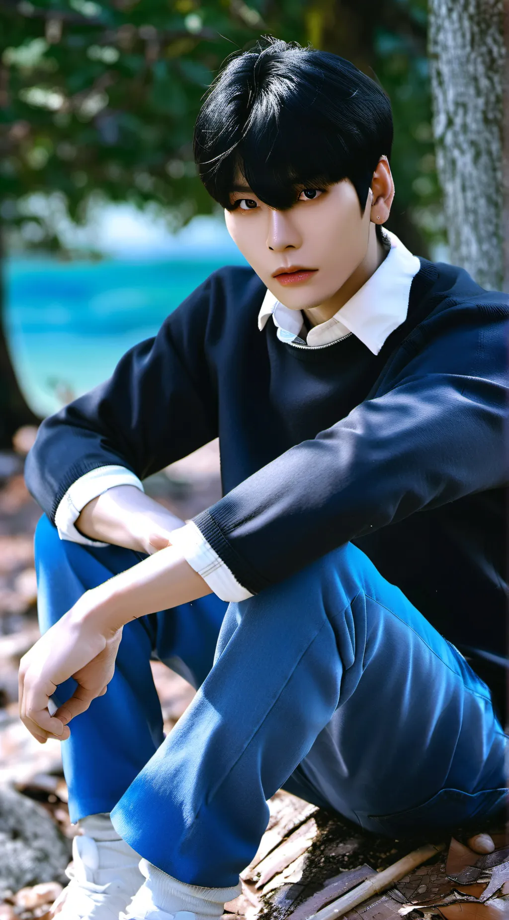 ai character: seungmin background