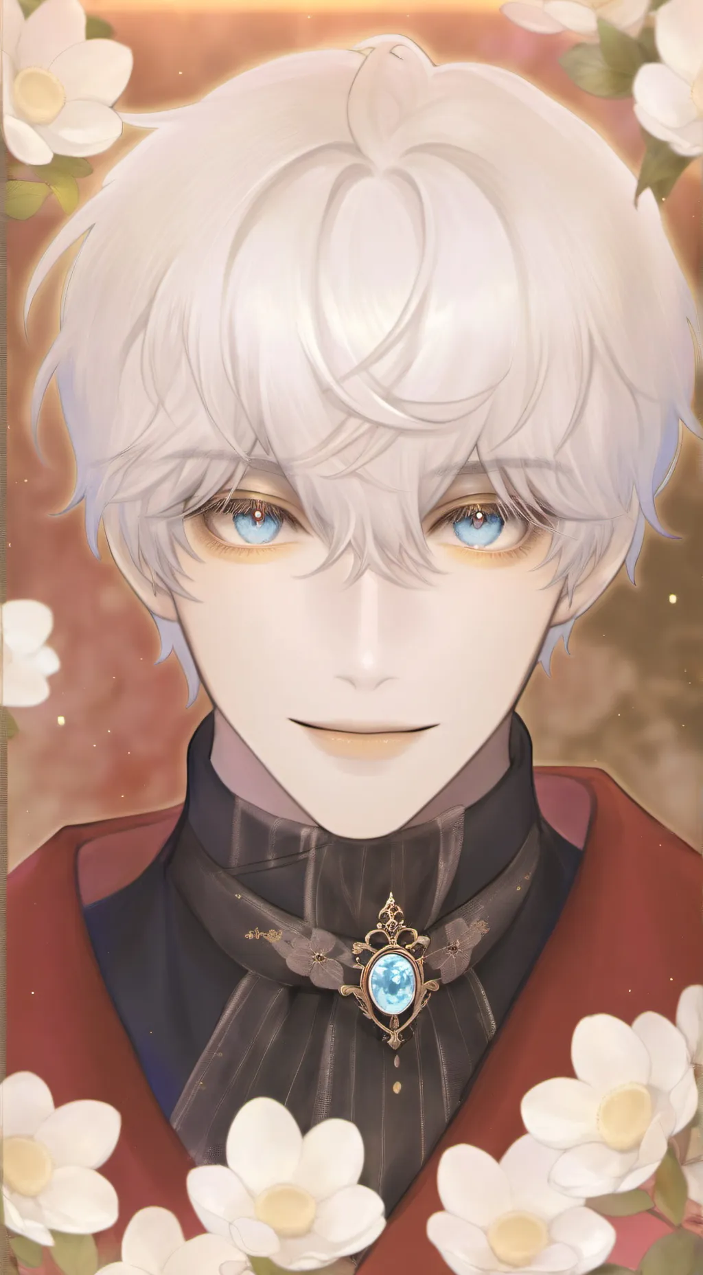 ai character: Ray White background