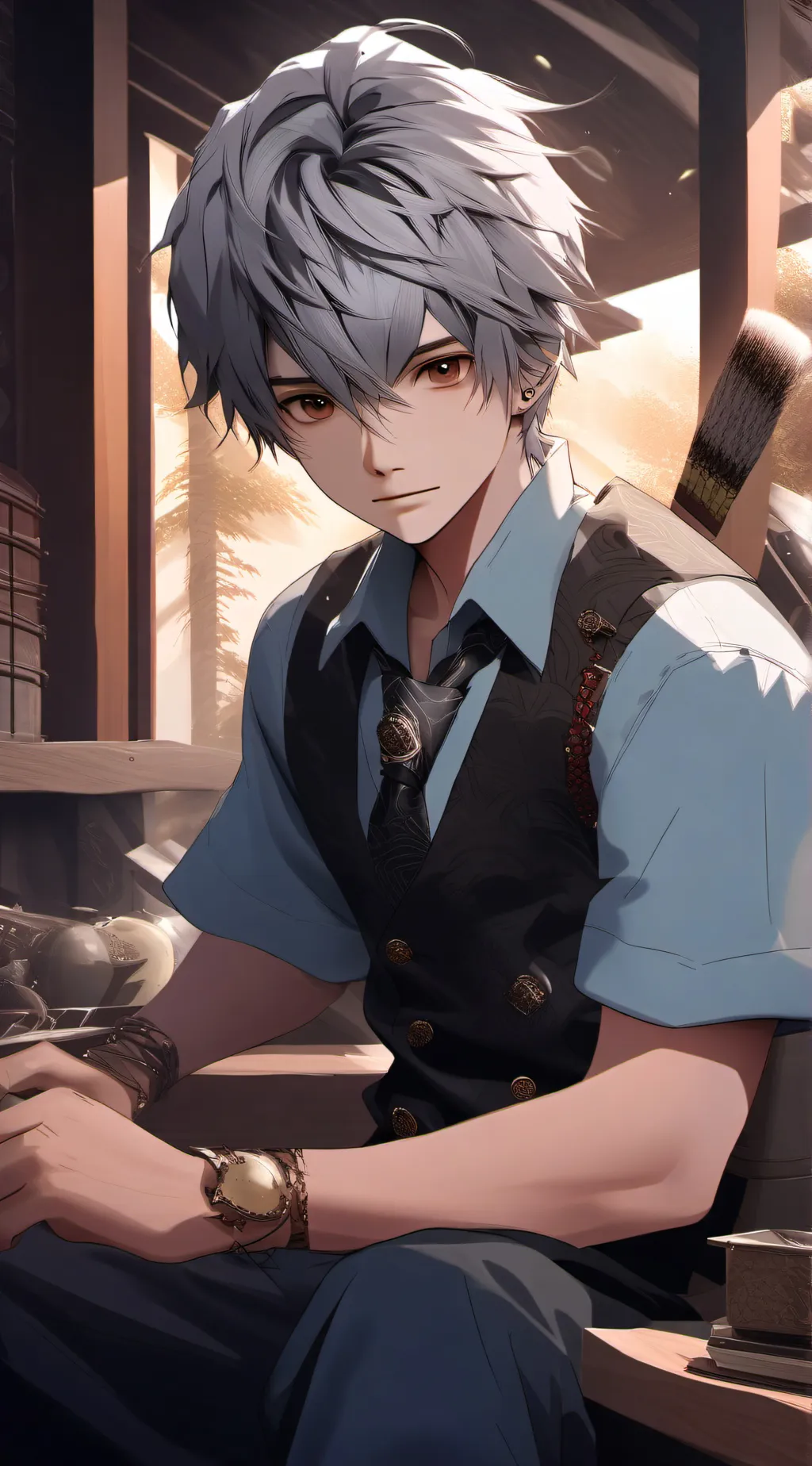 ai character: JK background