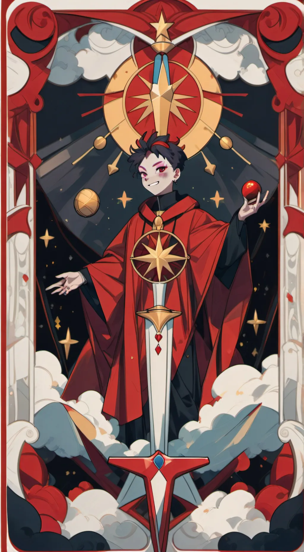 ai character: Demonslayerdiscord background