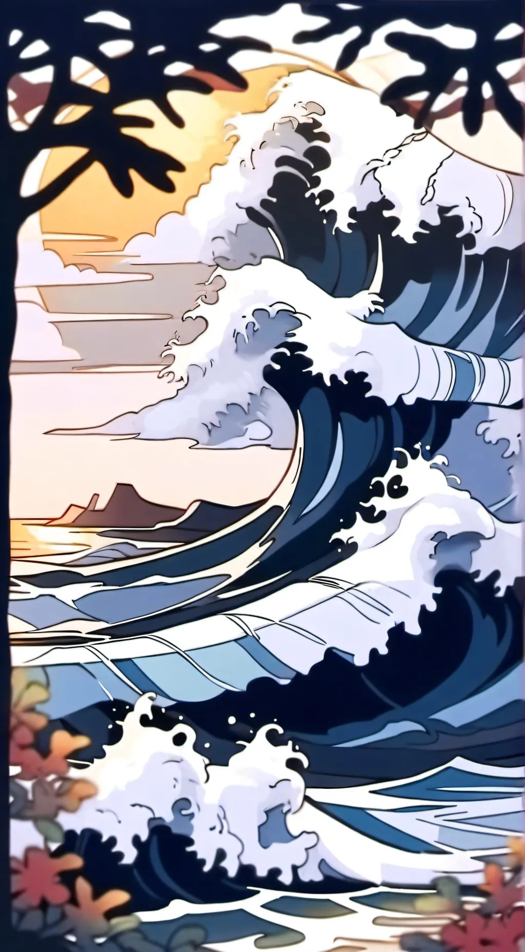 ai character: Hoppys BEACH DAY! background