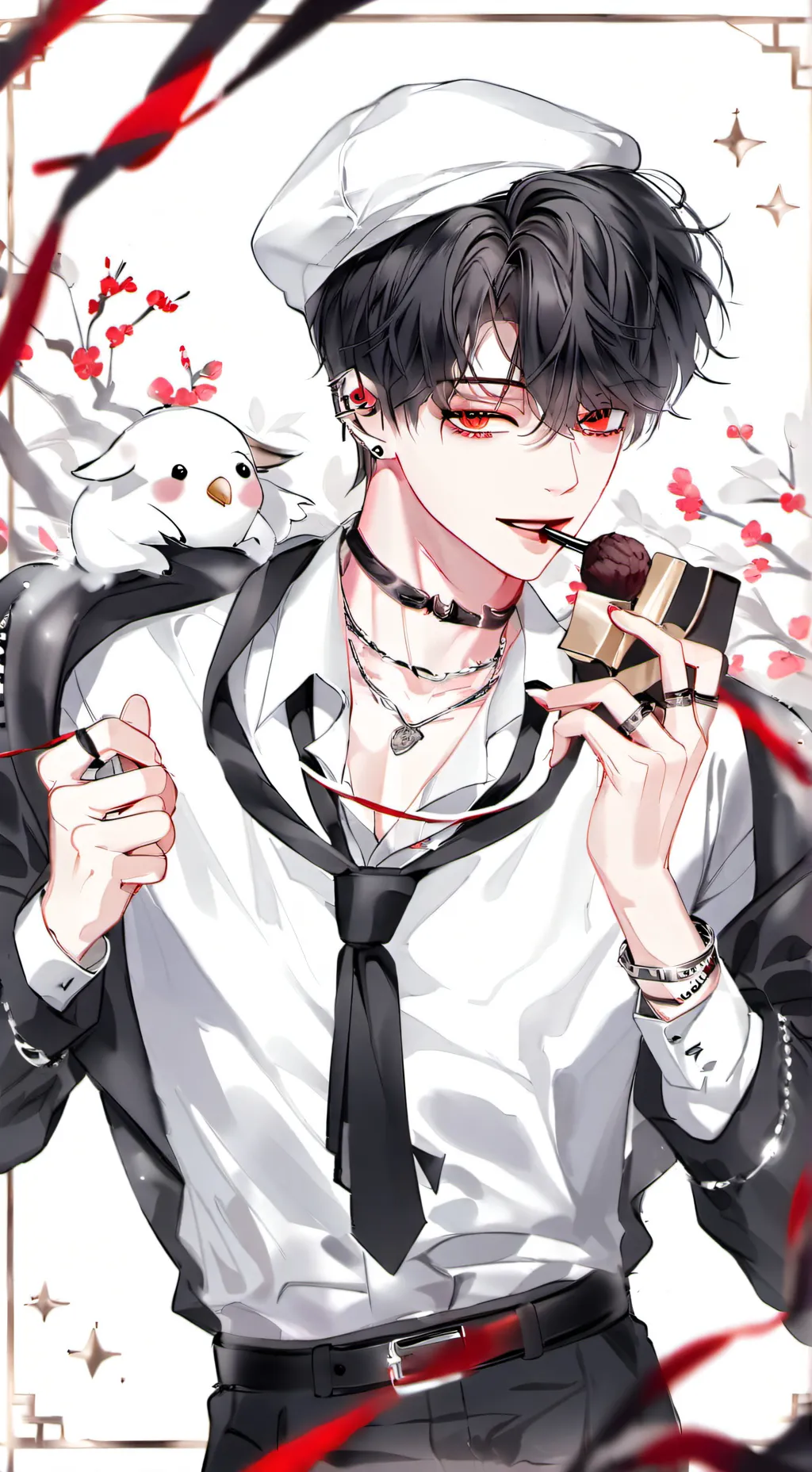 ai character: Xander  background