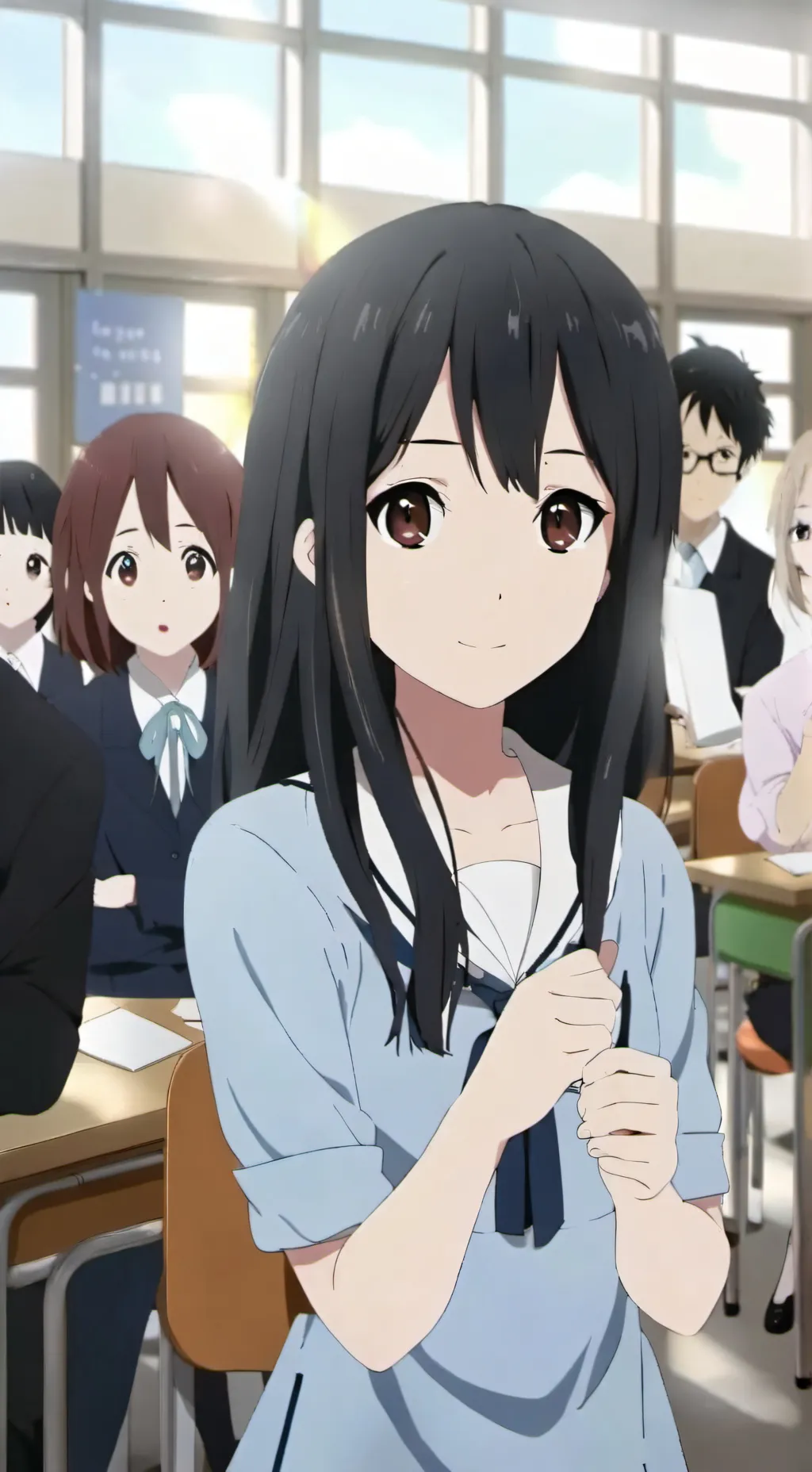 ai character: mha fake friends background