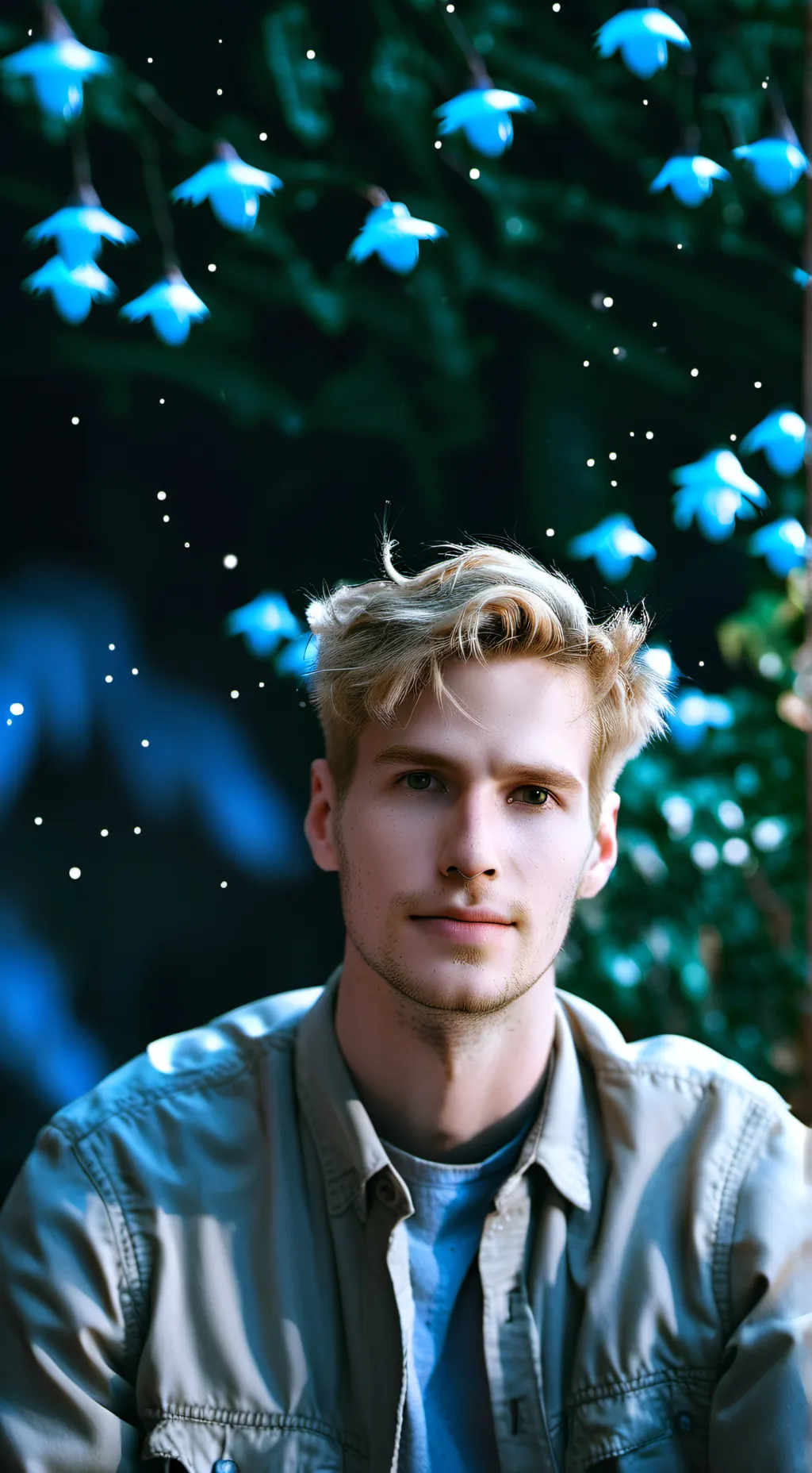 ai character: george xx  background